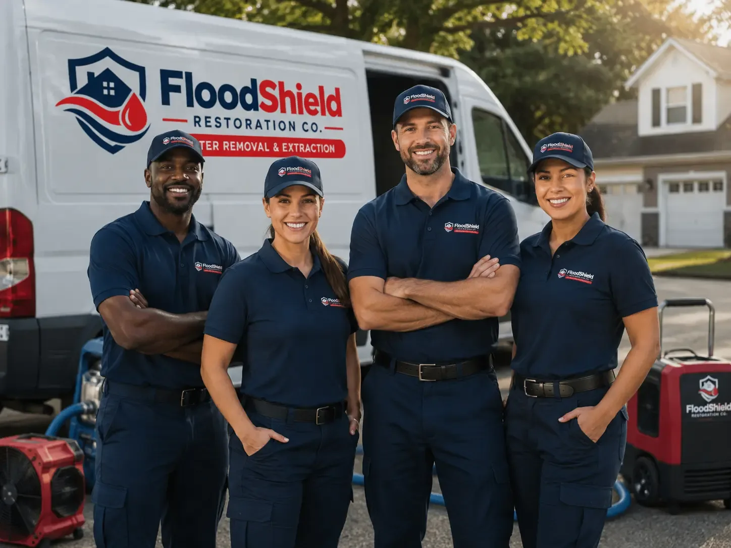 Flood Damage Restoration company in Newton Hamilton, PA