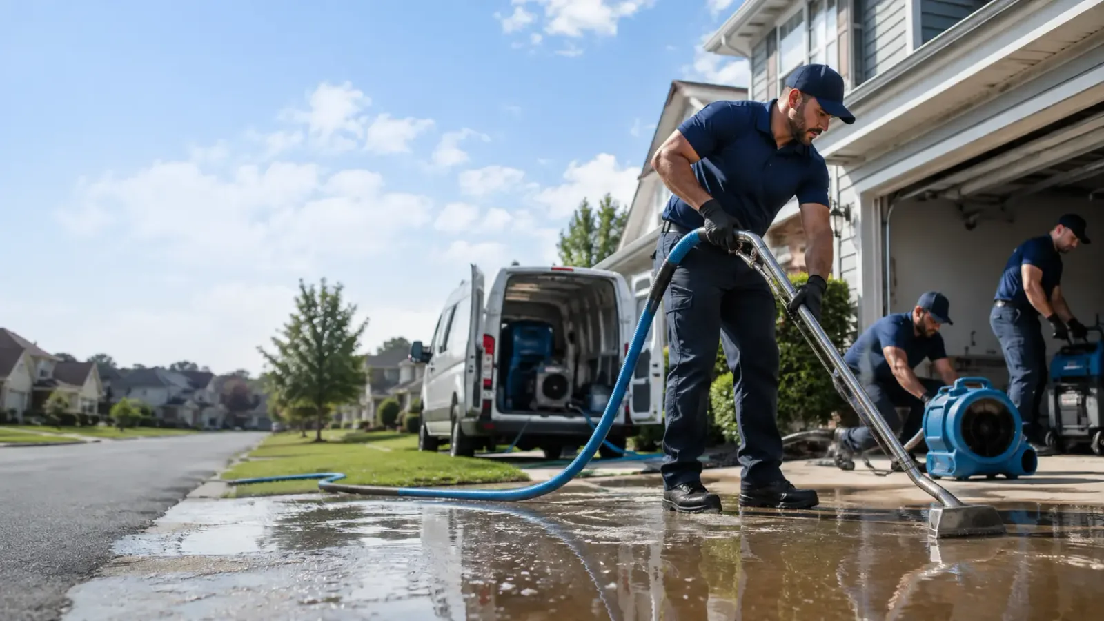 Flood Damage Restoration in Newton Hamilton, PA